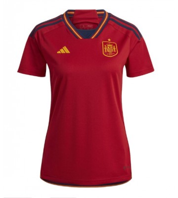 Maillot de foot Espagne Domicile Femmes Monde 2022 Manches Courte